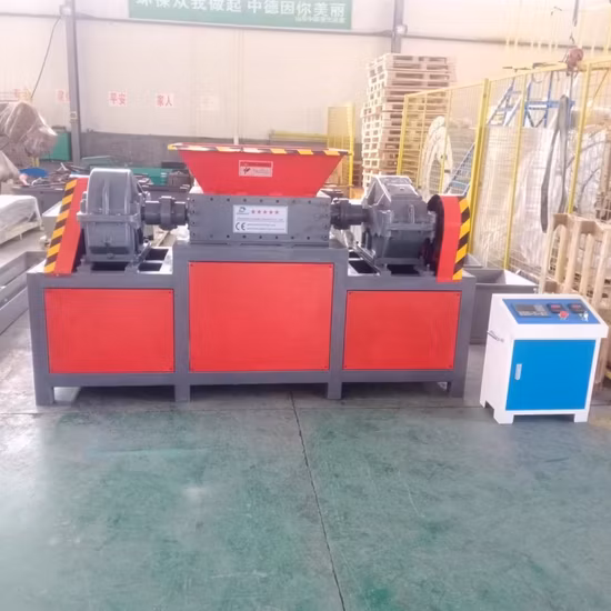 2023 Rubber Metal Scraps Plastic Shredders Used Tires Glass Plastic Recycling Shredder