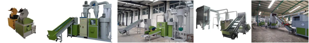 Scrap Copper Cable Wire Granulator Machine with Electrostatic Separator 300kg/H