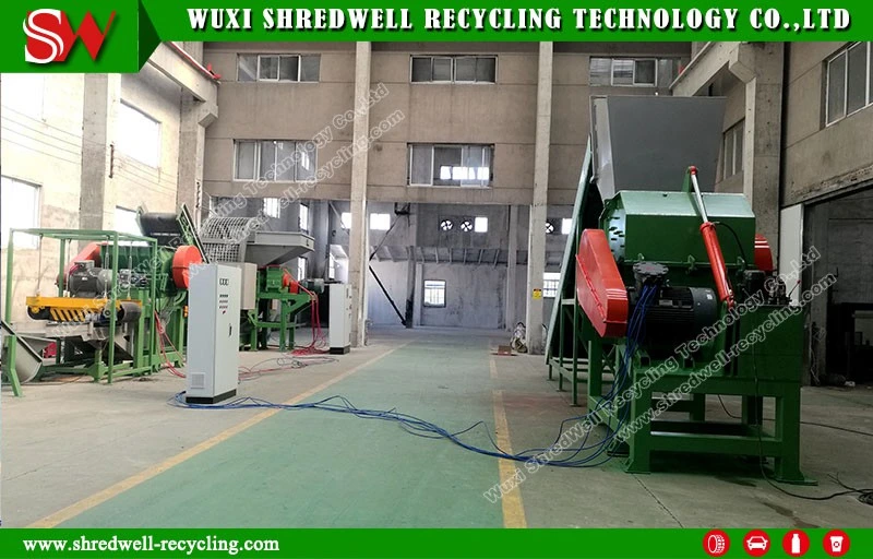 Scrap Steel Iron Aluminum Motor Stator Scrap Recycling Machine Hammer Mill Crusher Metal Shredder